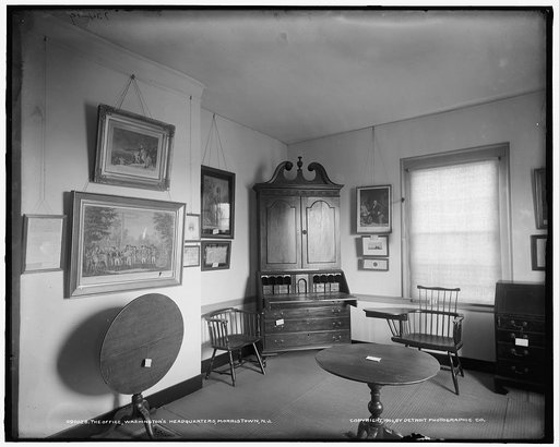 The Office, Washington's headquarters [i.e. Ford Mansion], Morristown, N.J.