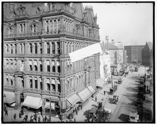 Lafayette Square & Main Street, Buffalo, N.Y.