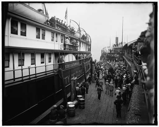 Board of Commerce excursion on City of Cleveland, Detroit, Mich.