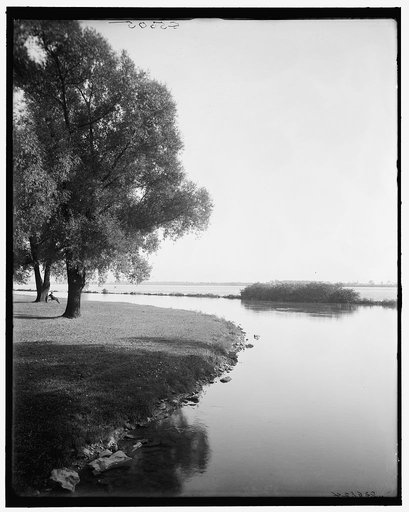 South from Willow Island, Niagara Falls, N.Y.