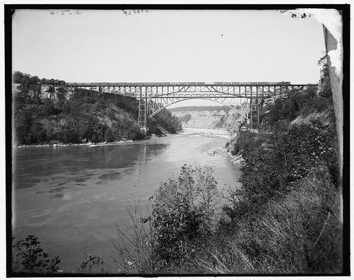 Michigan Central Cantilever and Whirlpool Rapids (Grand Trunk Railway) bridges, Niagara Falls, N.Y.