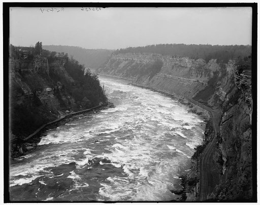 Whirlpool Rapids from above, Niagara Falls, N.Y.