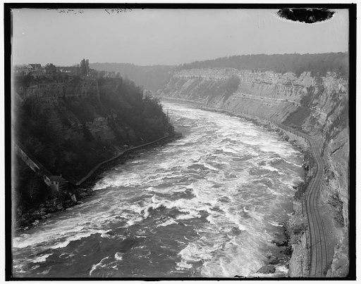 Whirlpool Rapids from above, Niagara Falls, N.Y.