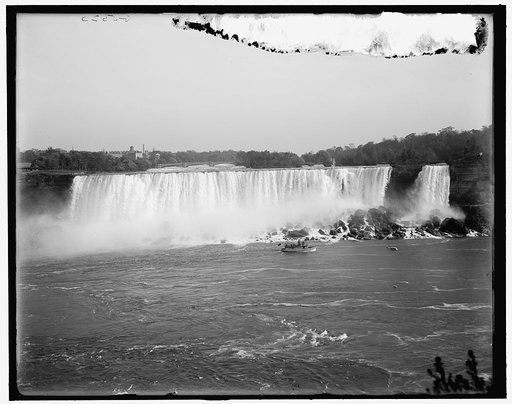 American Falls from Canadian shore, Niagara Falls, N.Y.