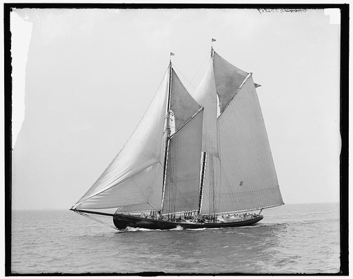 Fishing smacks, "Jessie Costa," a typical fishing schooner