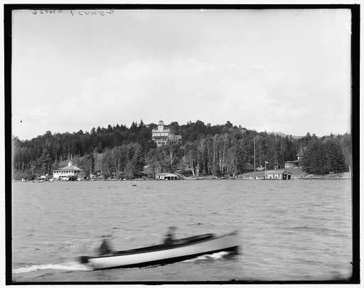 The Algonquin from Oswego Point, Adirondacks, N.Y.