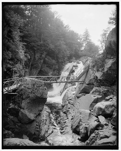 Lake Placid, Wilmington High Falls, Adirondacks, N.Y.