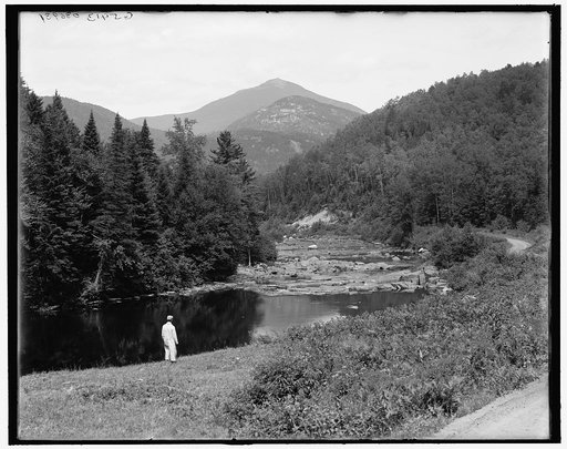 Lake Placid, Whiteface Mountain from Wilmington Notch, Adirondacks, N.Y.