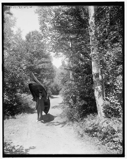 Saranac Club, Bartlett's carry, Adirondacks, N.Y.