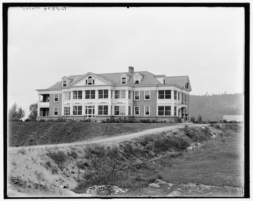 Saranac Lake, reception hospital, Adirondacks, N.Y.