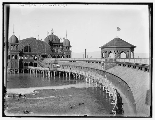 Salt Air Pavilion, Great Salt Lake, Utah