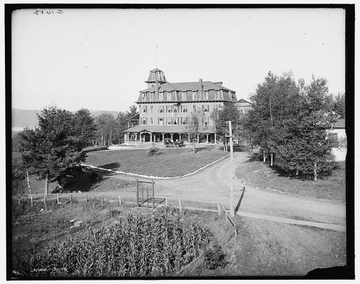 Lower Saranac Lake, the Algonquin, Adirondack Mtns., N. Y.