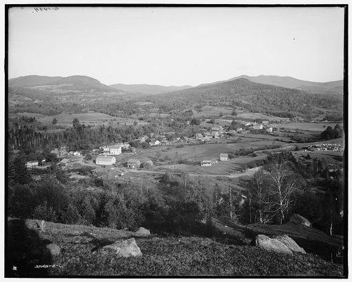 Keene Valley, Keene Center & Hurricane Mount, Adirondack Mtns., N.Y.