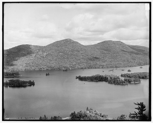 The Narrows from Shelving Rock, Lake George, N.Y.