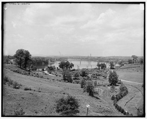 Connecticut River and Forest Park, Springfield, Mass.