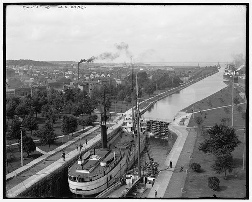 The Locks, Sault Ste. Marie, Mich.
