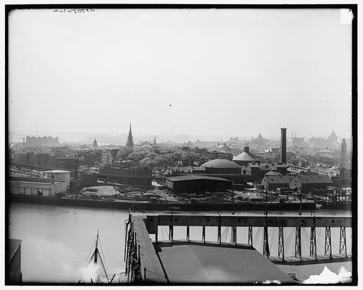 Boston, Mass. from Charlestown, Boston, Mass.