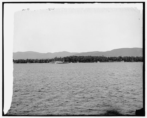 Kattskill Bay from Kattskill landing, Lake George, N.Y.