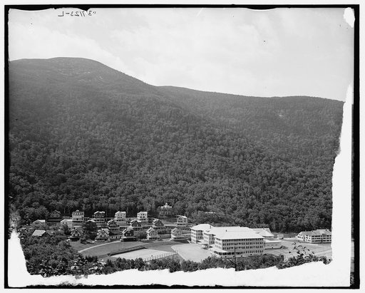 New Profile House & cottages, Franconia Notch, White Mtns., N.Y.