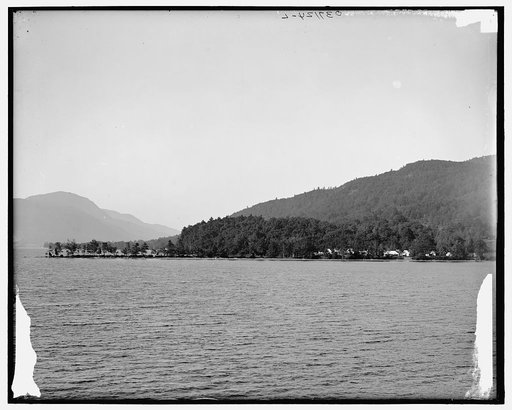 Silver Bay Hotel and grounds, Lake George, New York