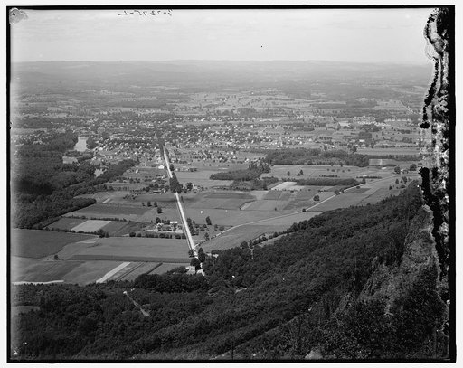 Easthampton from summit of Mt. Tom, Holyoke, Mass.