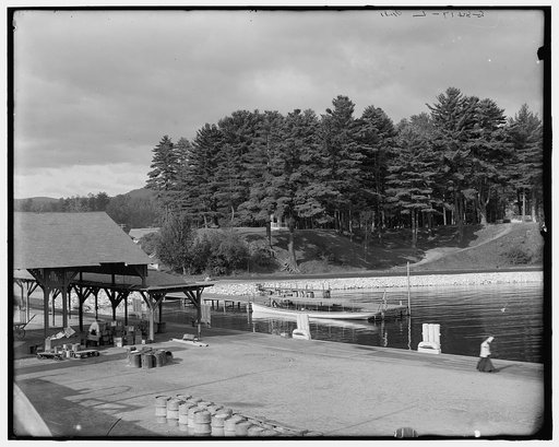 Fort William Henry Hotel and Prospect Mountain, Lake George, N.Y.