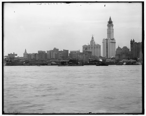 New York skyline from New Jersey, New York