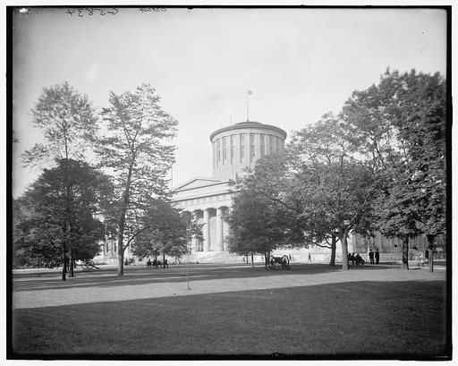 The Capitol grounds, Columbus, Ohio