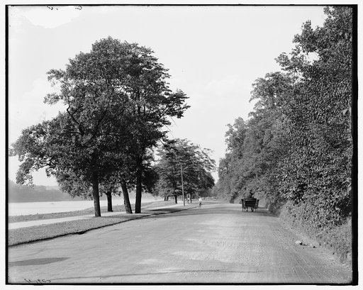 The Schuylkill drive, Fairmount Park, Philadelphia, Pa.