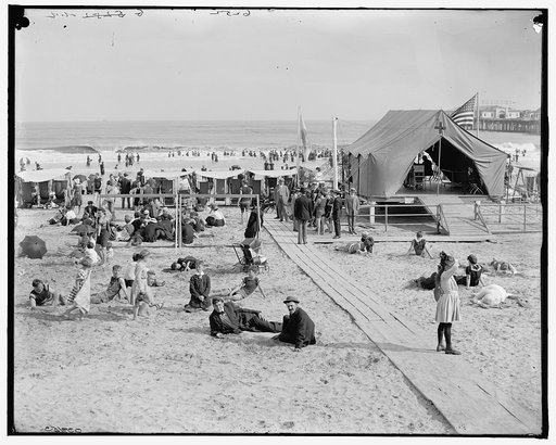 Surf bathing, Atlantic City, N.J.