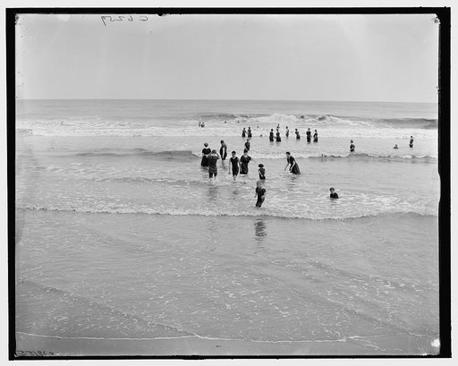 Surf bathing, Atlantic City, N.J.