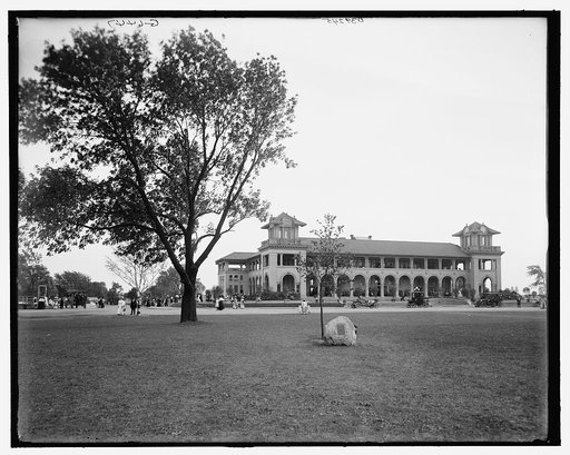 The Casino, north view, Belle Isle Park, Detroit, Mich.