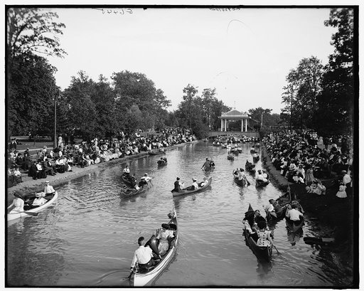 Grand canal, Belle Isle Park, Detroit, Mich.