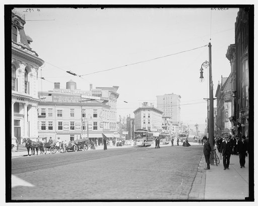 Genesee and Bleecker streets, Utica, N.Y.