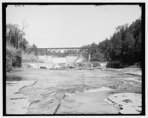 Dam at Trenton Falls, Trenton Falls, N.Y.