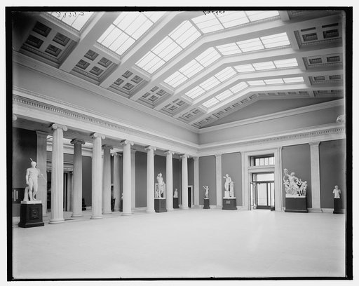 Sculpture court, Albright Art Museum (Gallery), Buffalo, N.Y.