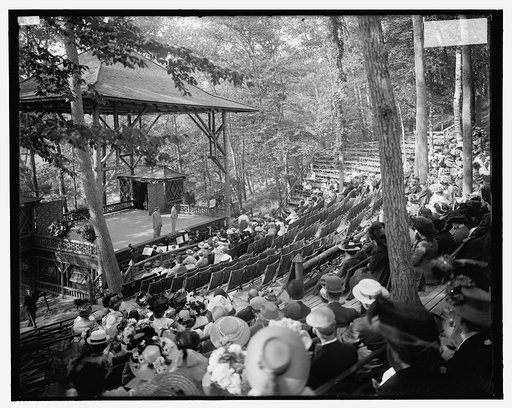 Rustic theater, Riverton Park, Portland, Me.