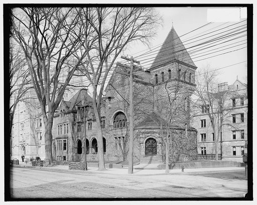 Delta Psi fraternity house, Yale University, New Haven, Conn.