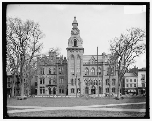 City hall & county court house, New Haven, Conn.