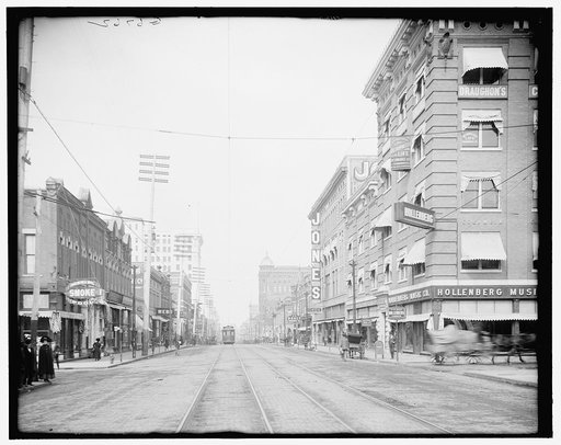 Main Street north from Sixth, Little Rock, Ark.