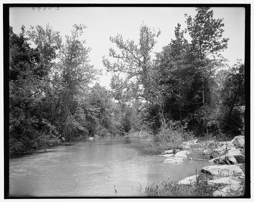 Chickamauga Creek at Reed's bridge, Chickamauga, Ga.