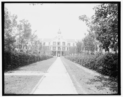 Main building, Spring Hill College, Mobile, Alabama