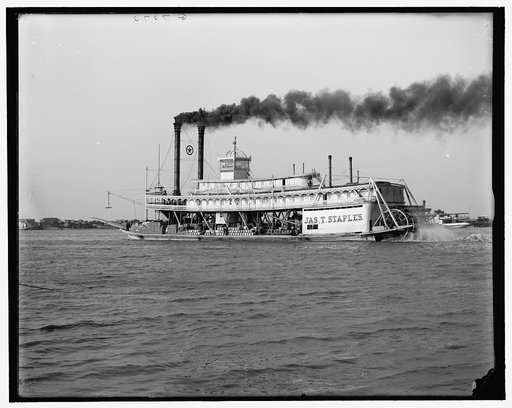 River packet Jas. T. Staples, Mobile, Alabama