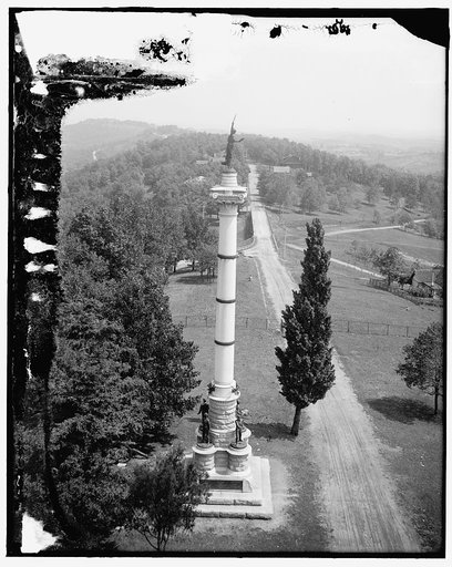 North from Gen. Bragg's headquarters, Missionary Ridge, Tenn.