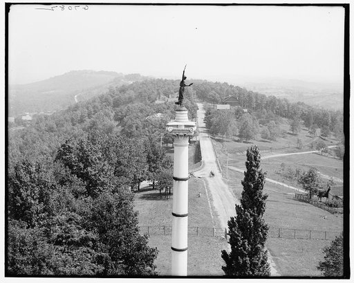North from Gen. Bragg's headquarters, Missionary Ridge, Tenn.