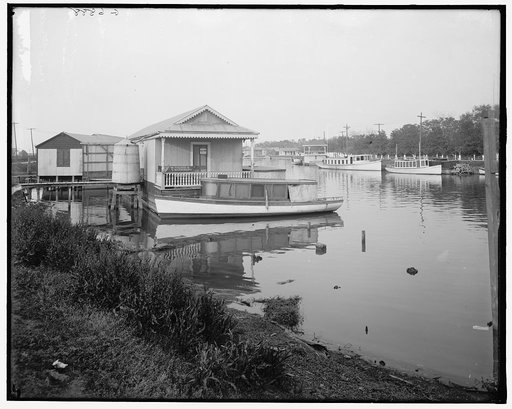 Along Bayou Saint John, New Orleans, La.