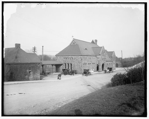 Michigan Central Railroad station, Ann Arbor, Mich.