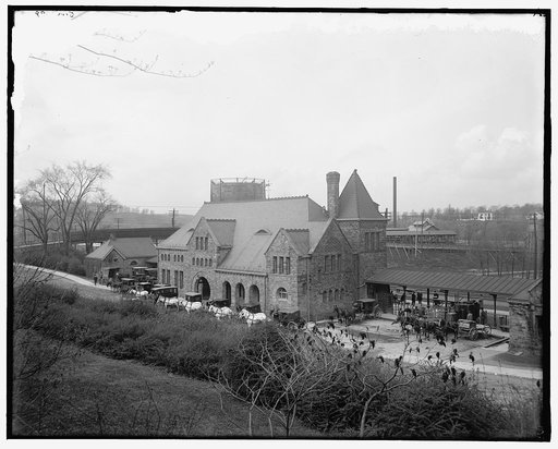 Michigan Central Railroad station, Ann Arbor, Mich.
