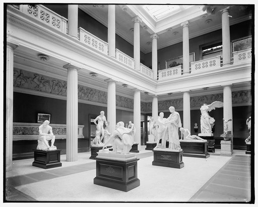Corcoran Gallery of Art, Corcoran sculpture hall, Washington, D.C.