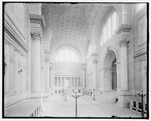 Pennsylvania Station, main waiting room, New York, N.Y.